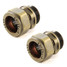 A-ADP-506-22-X2-OEB - 22mm Compression Radiator Valve Adaptors - Old English Brass (Pair) A-ADP-506-22-X2-OEB - 22mm Compression Radiator Valve Adaptors - Old English Brass (Pair)